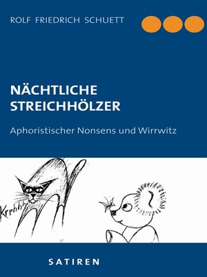 cover image of Nächtliche Streichhölzer